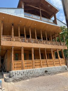 خانه مسافر – اقامتگاه اقای بشارتی روستای چله بر واحدبالا سبک شاه نشین کد۱۱۱