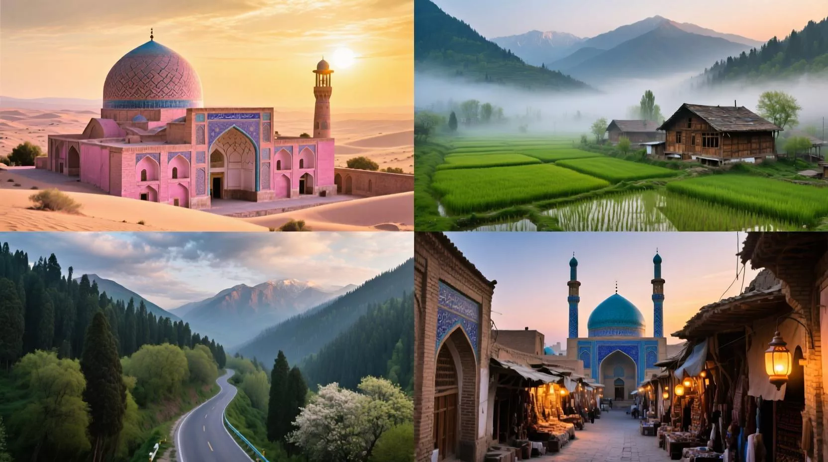 مسافرت دوروزه از تهران کجا بریم
