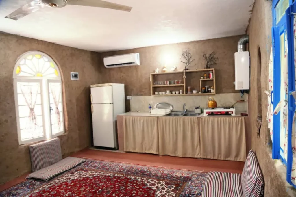 کلبه گلی سنتی سنگر