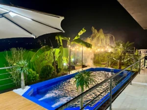 خانه مسافر-اجاره ویلا استخردار رو باز ماسال کد ۱۹۸