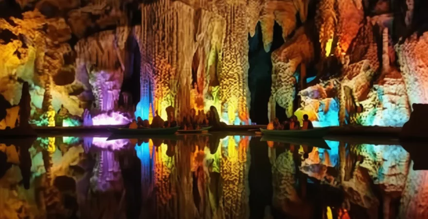 راهنمای کامل بازدید از غار علیصدر همدان: سفری شگفت‌انگیز به بزرگترین غار آبی ایران