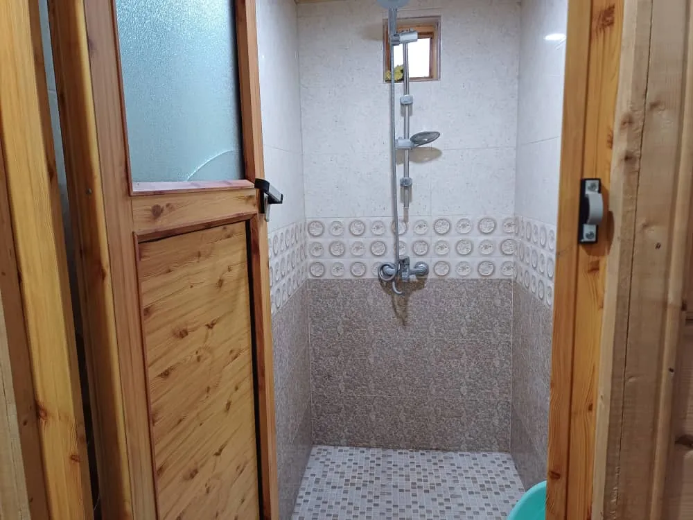 کلبه چوبی تراس دار ماسال