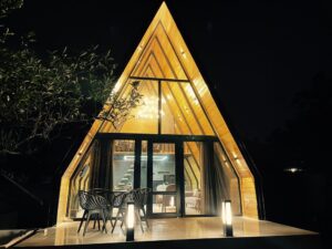 اجاره کلبه سوئیسی 75 متری تک خواب در ماسال آقای صمدی- کد 404